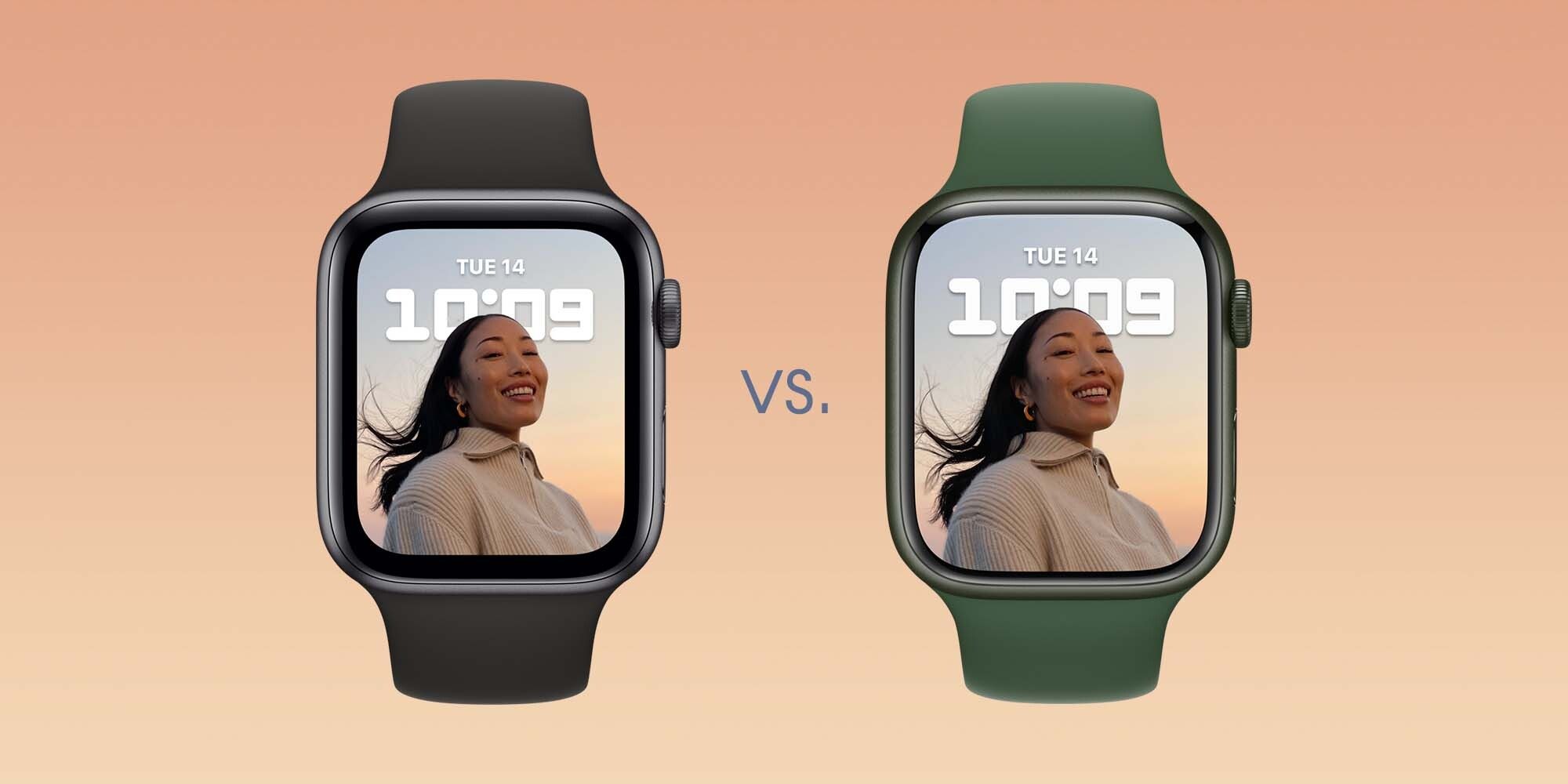 Apple Watch SE vs 7